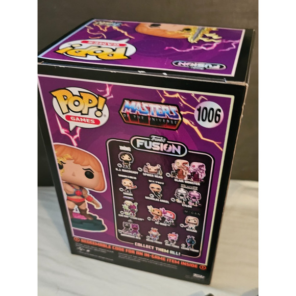 Funko Pop! Vinyl: Masters of the Universe Funko Fusion - He-Man #1006 - Picture 2 of 5